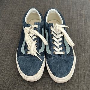 Women’s Vans blue and white
